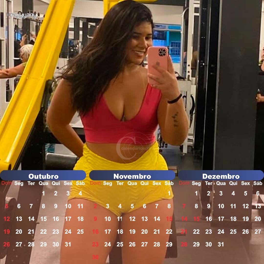 Calendários 2025 - Modelo Rayane