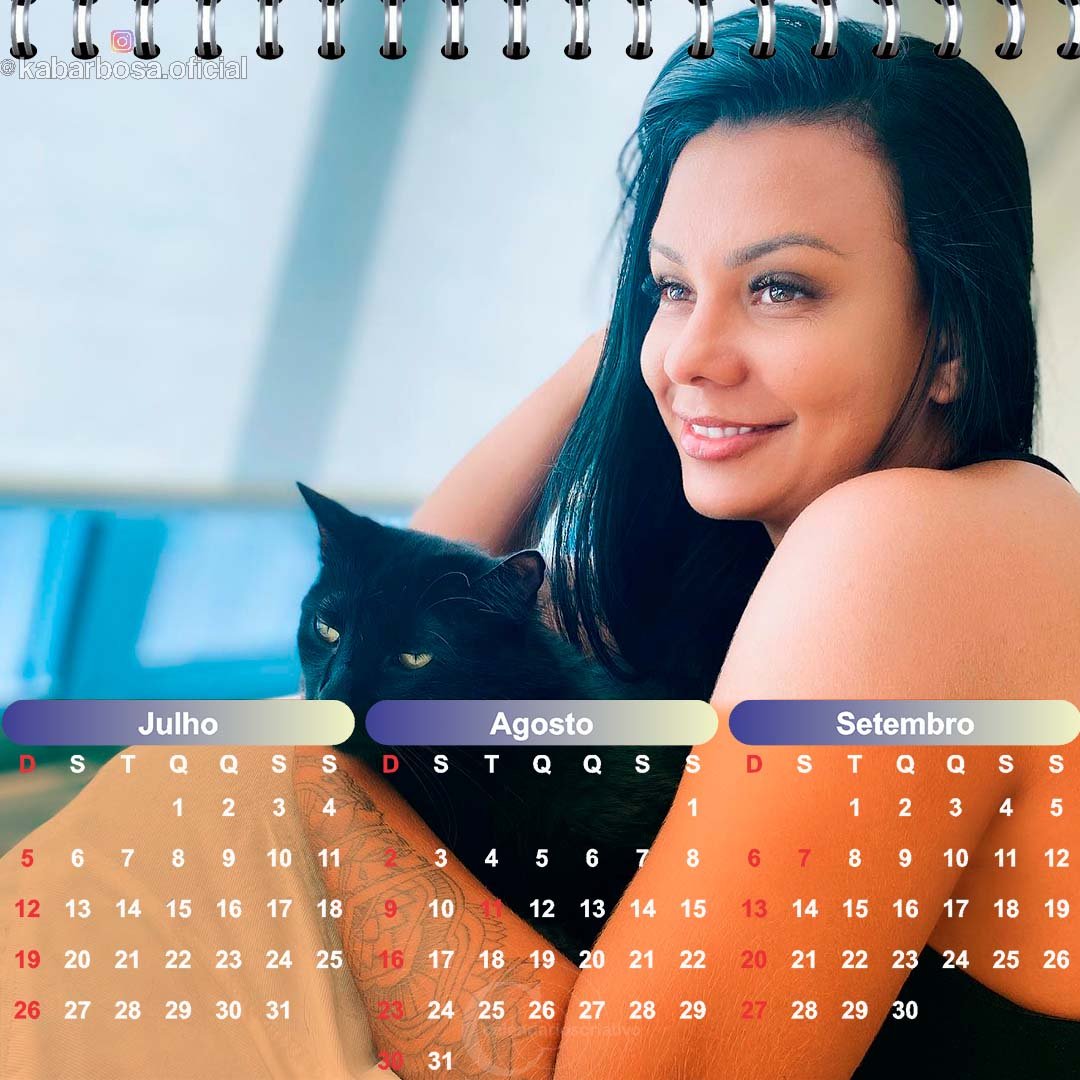 calendário 2026 modelo kabarbosa