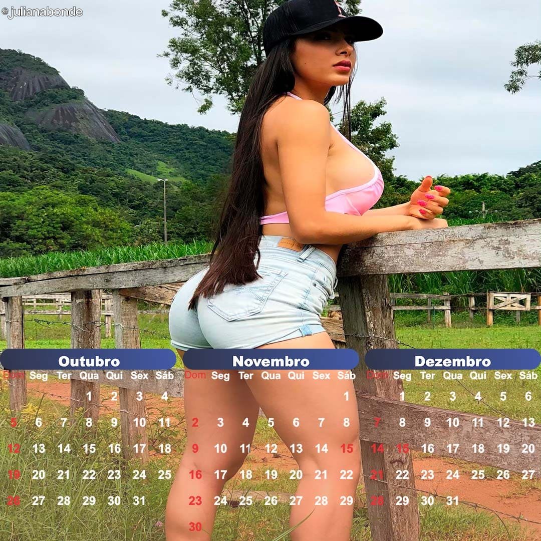 Calendários 2025 - Modelo Alinna Rose