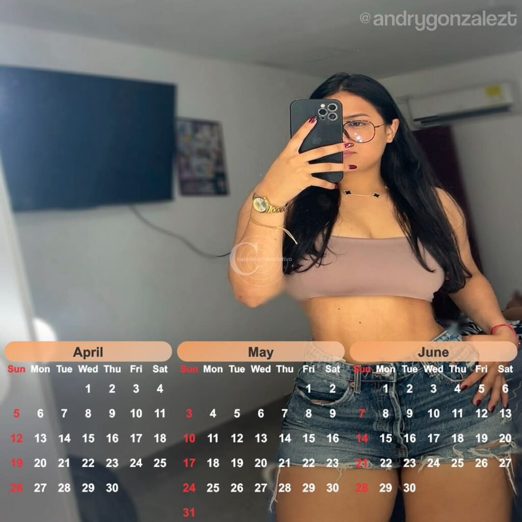 calendário modelo Andry 2026,oculos