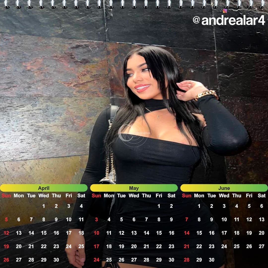 Modelo Andrea Lara - Portfólio de Design Gráfico